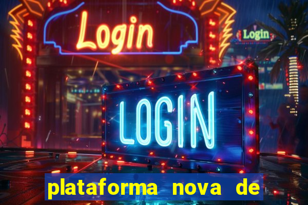 plataforma nova de 3 reais